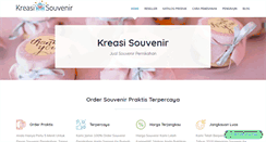 Desktop Screenshot of kreasisouvenir.com