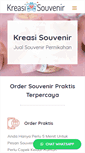 Mobile Screenshot of kreasisouvenir.com